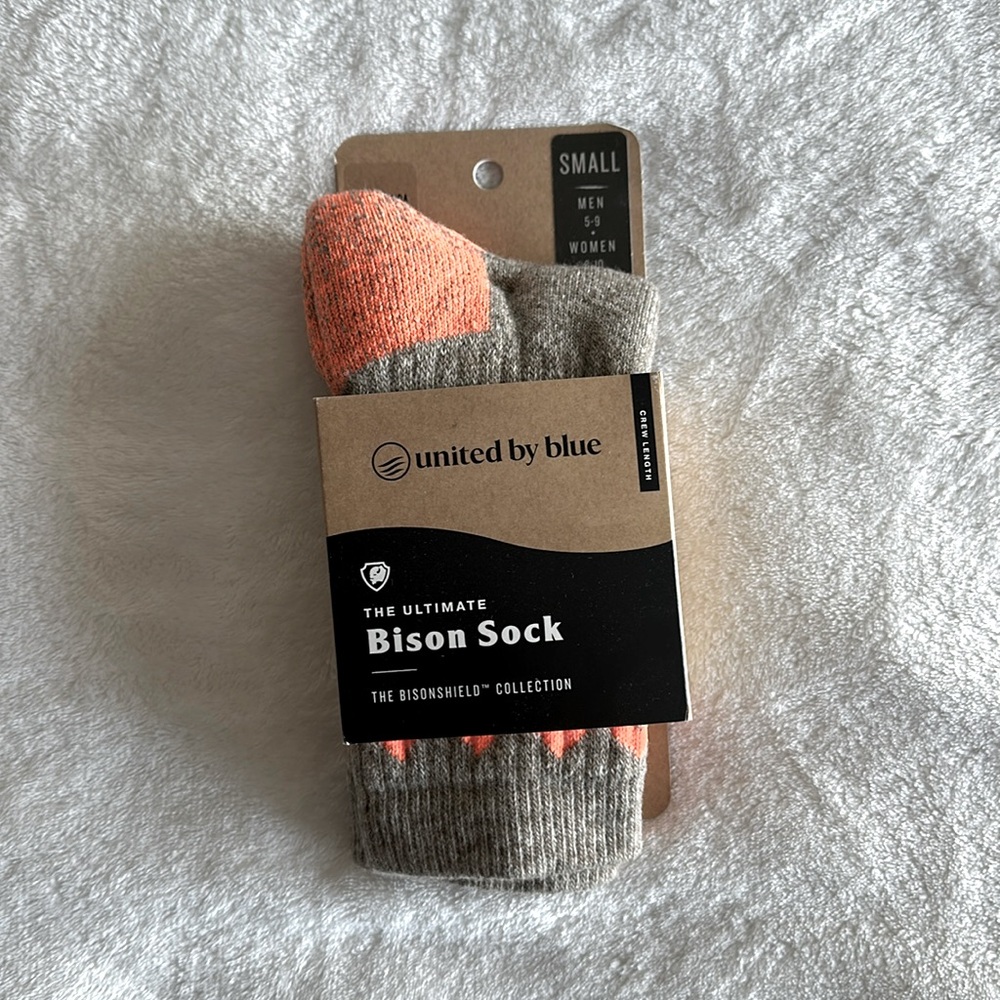 United By Blue Ultimate Bison Sock - men’s small / women’s large